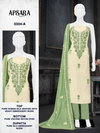 Apsara 3334 A To D By Bipson Pure Roman Silk Dyed With Embroidery Work Top Bottom With Dupatta Wholesale In India